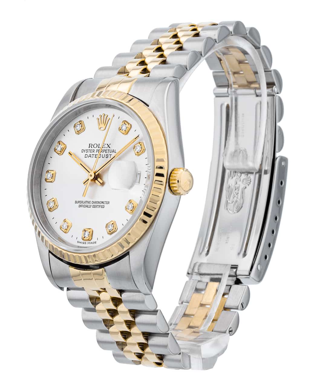 【✨美品✨】ROLEX DATEJUST 付属品完備 箱のみ販売 rolex-datejust-36-steel-yellow
